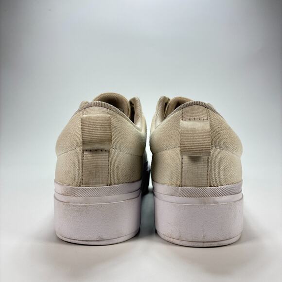 Adidas Bravada 2.0 White Canvas Low Top Platform Shoes IE2309 Women’s Size 10 - Picture 5 of 10